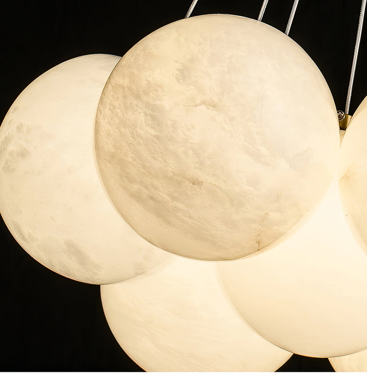 Alabaster Balls Chandelier - Vakkerlight