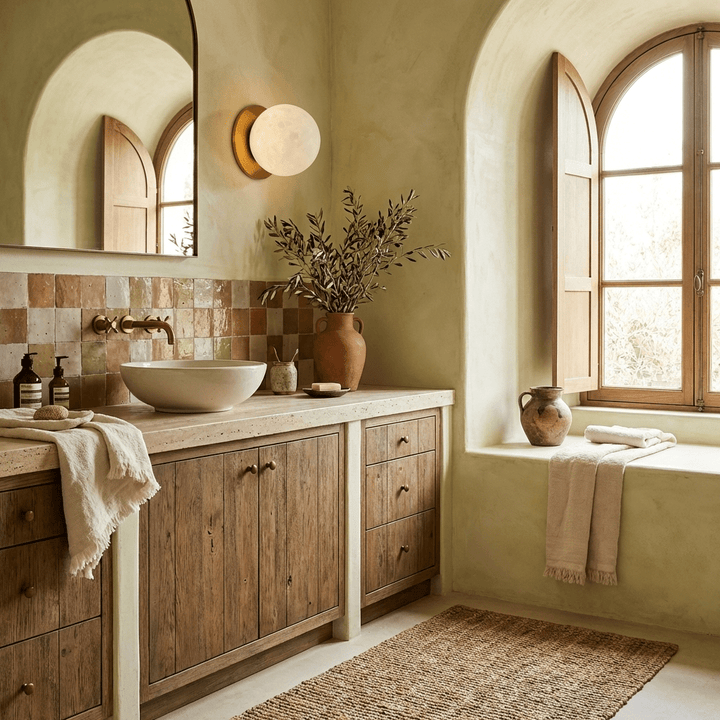 Alabaster Mini Orb Wall Lamp - Vakkerlight