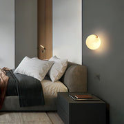 Alabaster Mini Orb Wall Lamp - Vakkerlight