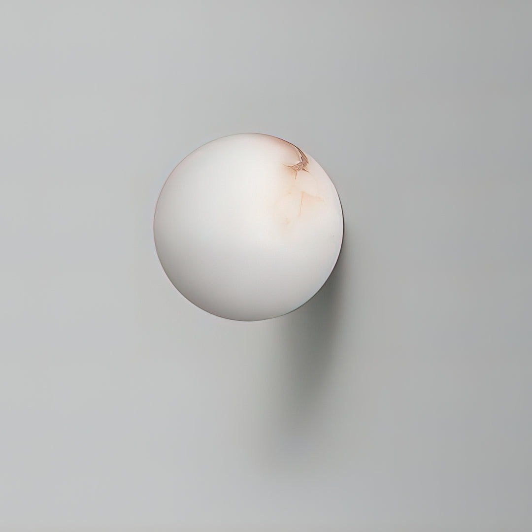 Alabaster Mini Orb Wall Lamp - Vakkerlight