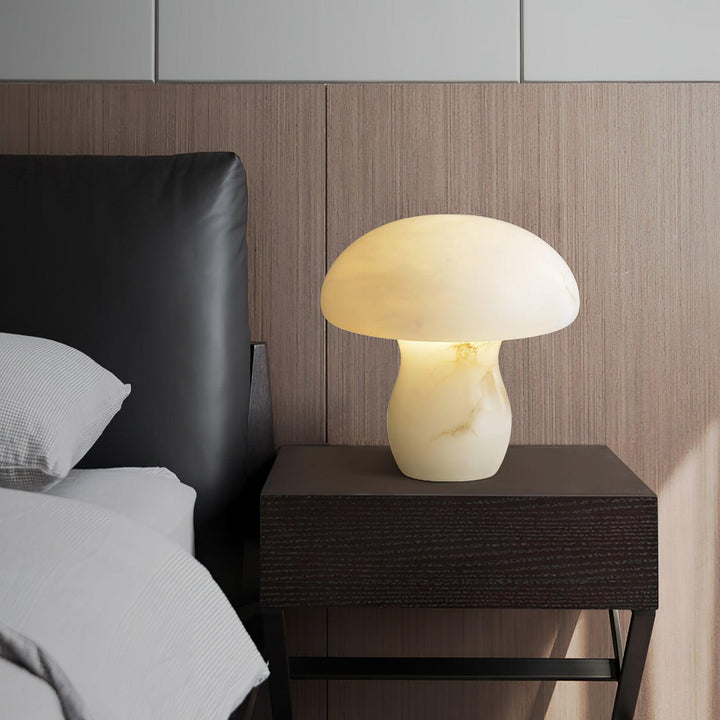 Alabaster Mushroom Table Lamp - Vakkerlight