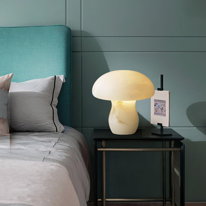 Alabaster Mushroom Table Lamp - Vakkerlight