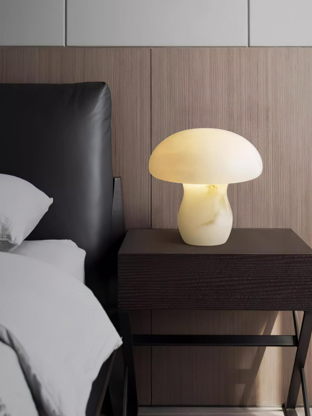 Alabaster Mushroom Table Lamp - Vakkerlight