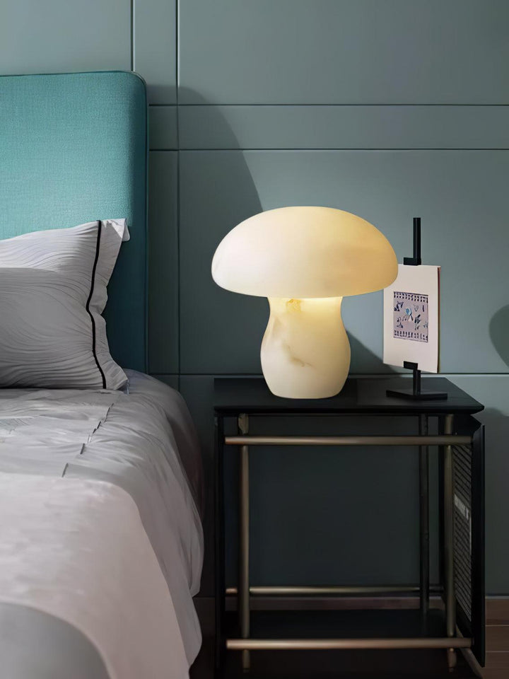 Alabaster Mushroom Table Lamp - Vakkerlight