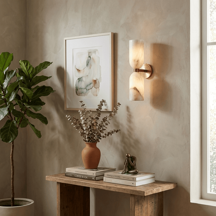 Alabaster Nexus Wall Sconce - Vakkerlight