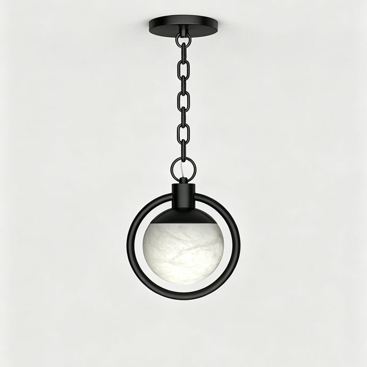 Alabaster Orb Chain Pendant Lamp - Vakkerlight