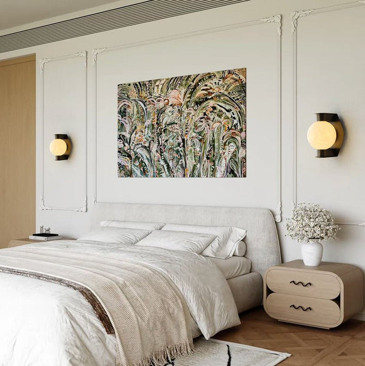 Alabaster Orb Sconce - Vakkerlight