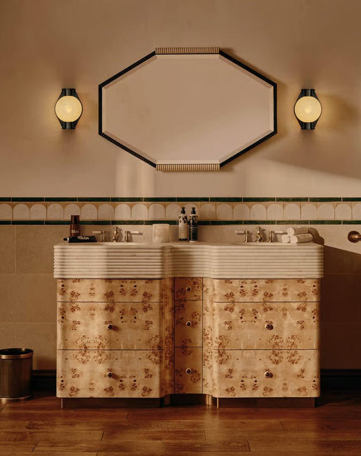 Alabaster Orb Sconce - Vakkerlight