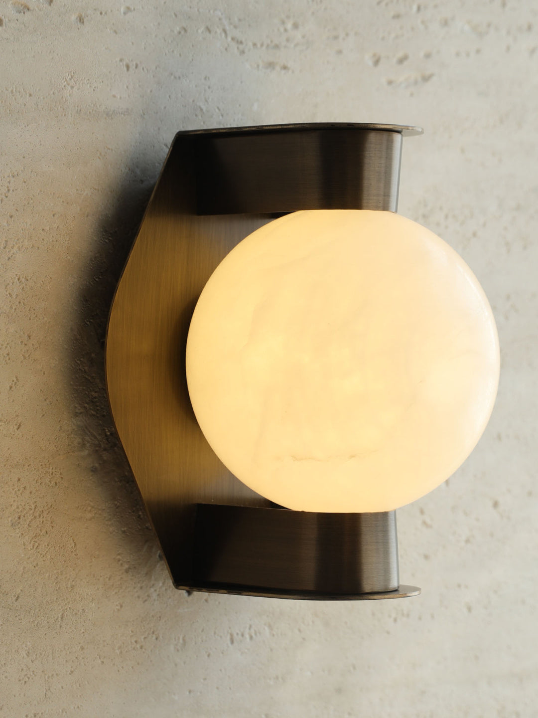 Alabaster Orb Sconce - Vakkerlight