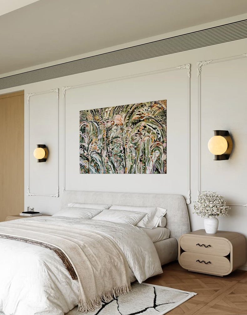 Alabaster Orb Sconce - Vakkerlight