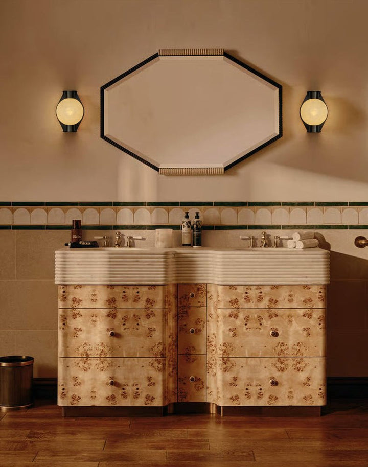 Alabaster Orb Sconce - Vakkerlight