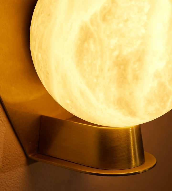 Alabaster Orb Sconce - Vakkerlight
