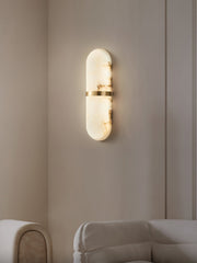 Alabaster Pill Wall Light - Vakkerlight