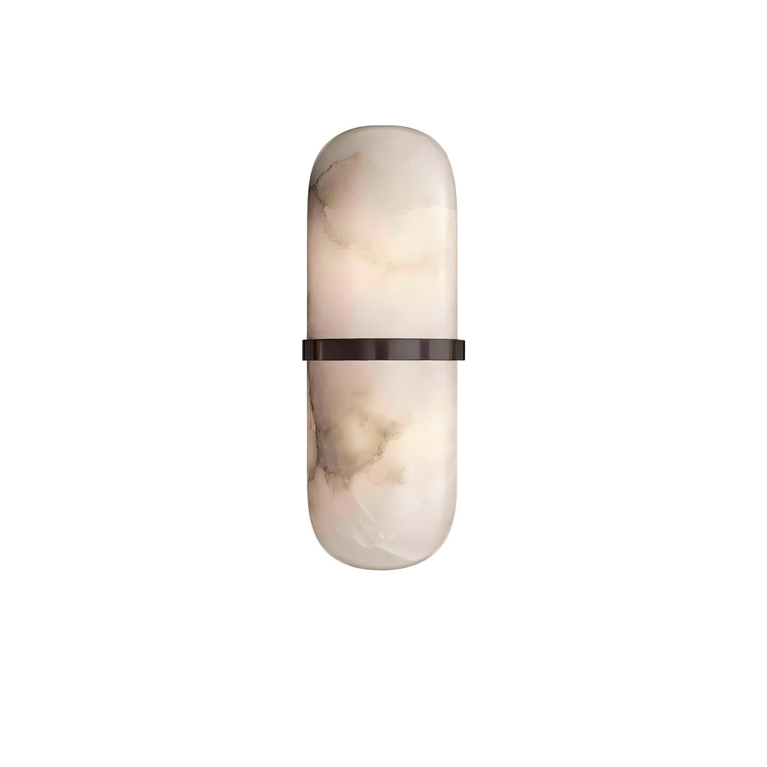 Alabaster Pill Wandleuchte