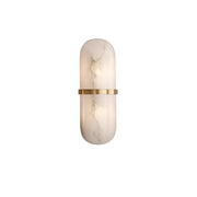 Alabaster Pill Wandleuchte