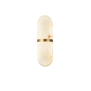 Alabaster Pill Wandleuchte