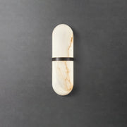 Alabaster Pill Wandleuchte