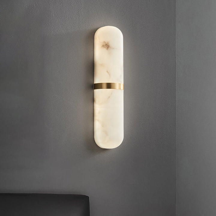 Alabaster Pill Wall Light - Vakkerlight