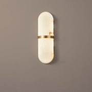 Alabaster Pill Wall Light