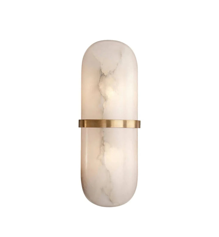 Alabaster Pill Wall Light