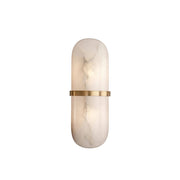 Alabaster Pill Wandleuchte