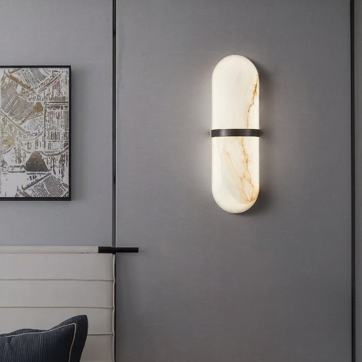 Alabaster Pill Wall Light - Vakkerlight