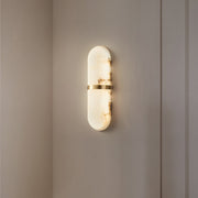 Alabaster Pill Wall Light