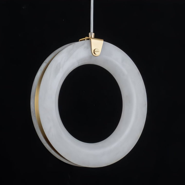 Alabaster Ring Pendant Light - Vakkerlight