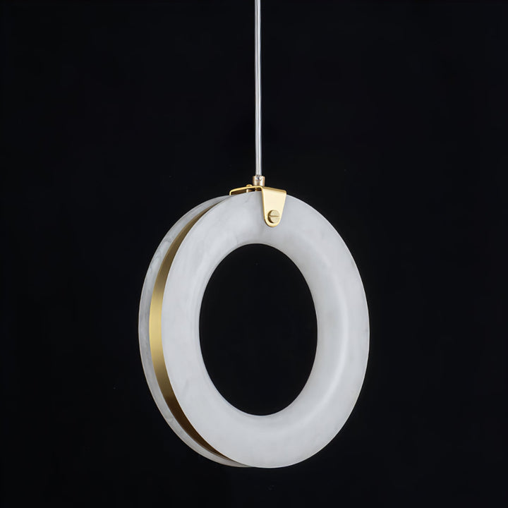Alabaster Ring Pendant Light - Vakkerlight