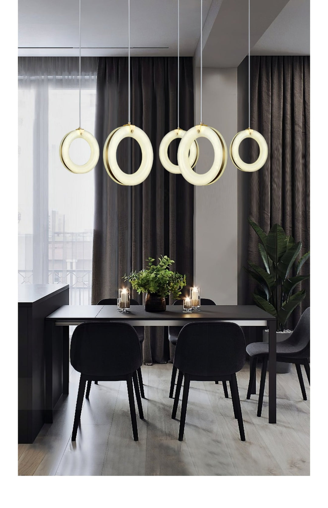 Alabaster Ring Pendant Light - Vakkerlight