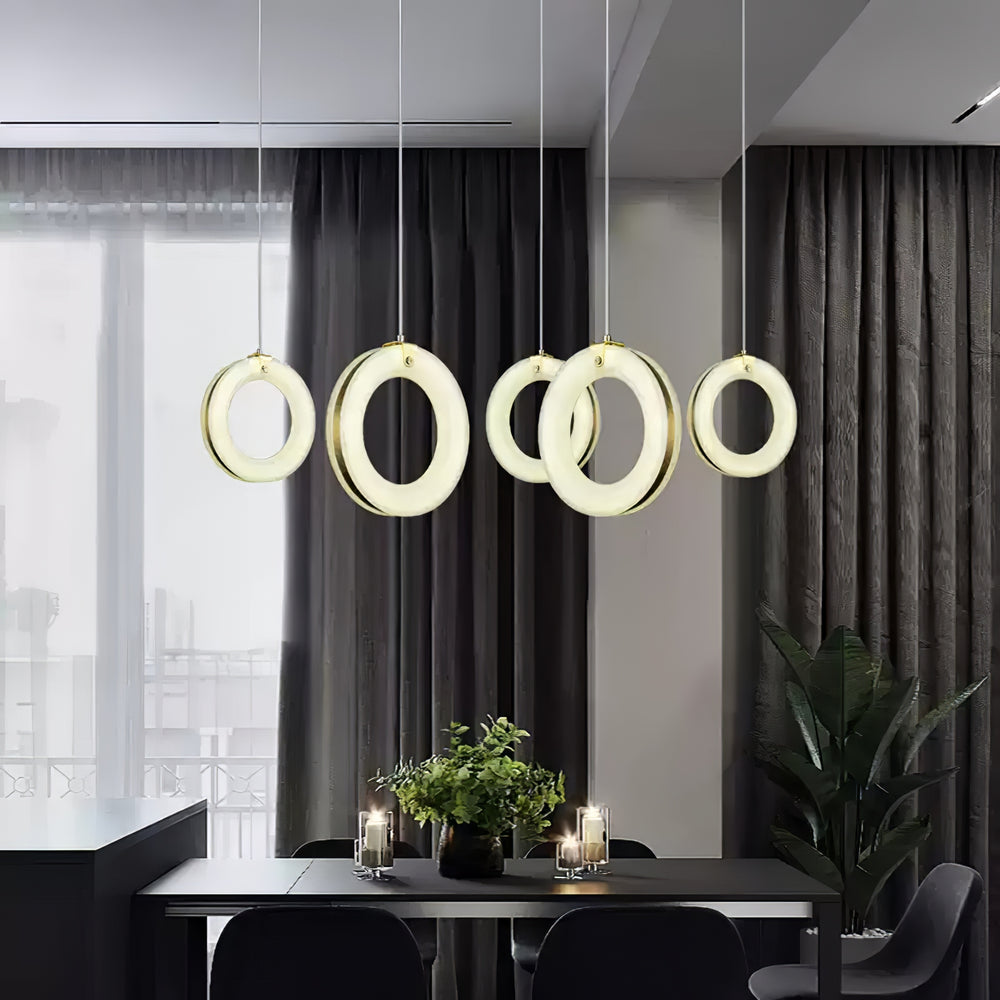 Alabaster Ring Pendant Light - Vakkerlight