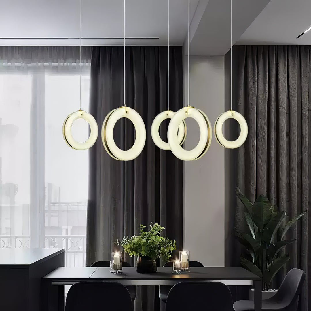 Alabaster Ring Pendant Light - Vakkerlight