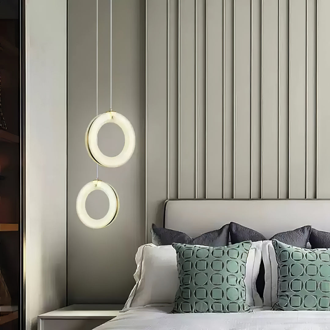 Alabaster Ring Pendant Light - Vakkerlight