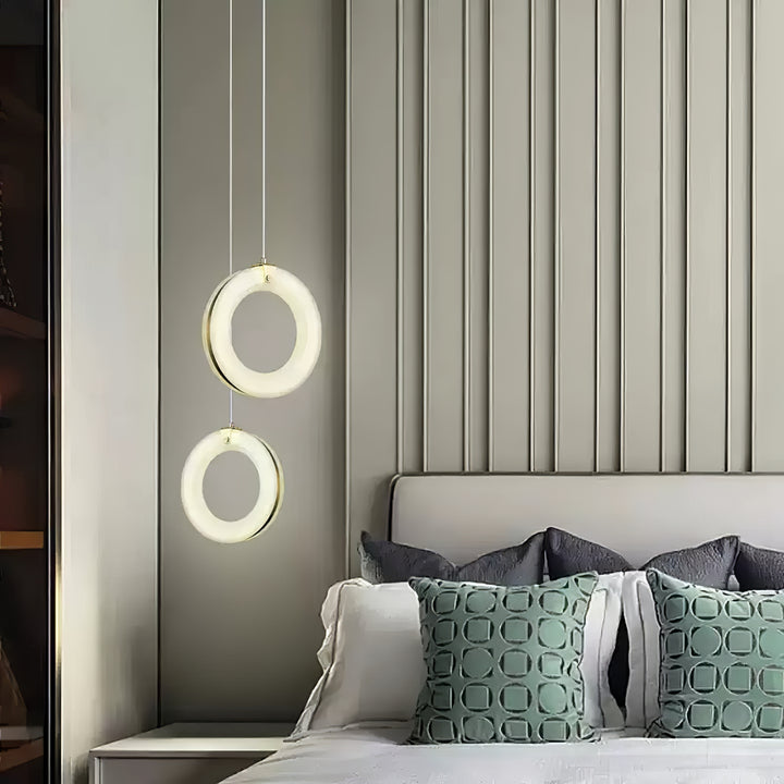 Alabaster Ring Pendant Light - Vakkerlight