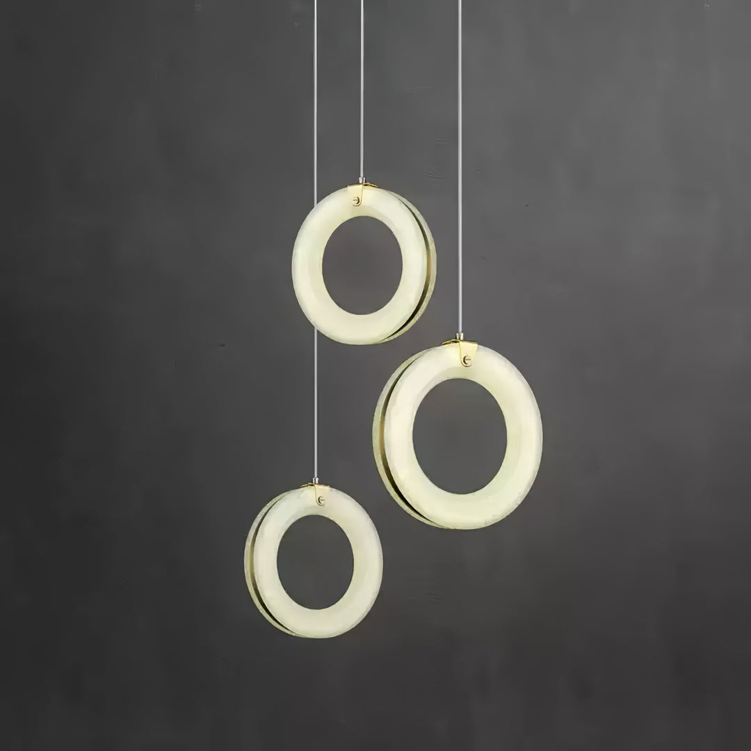 Alabaster Ring Pendant Light - Vakkerlight