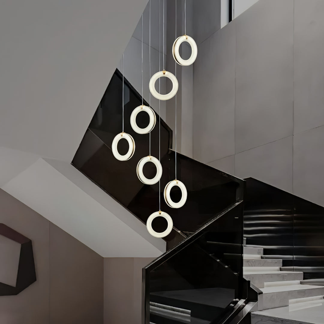 Alabaster Ring Pendant Light - Vakkerlight