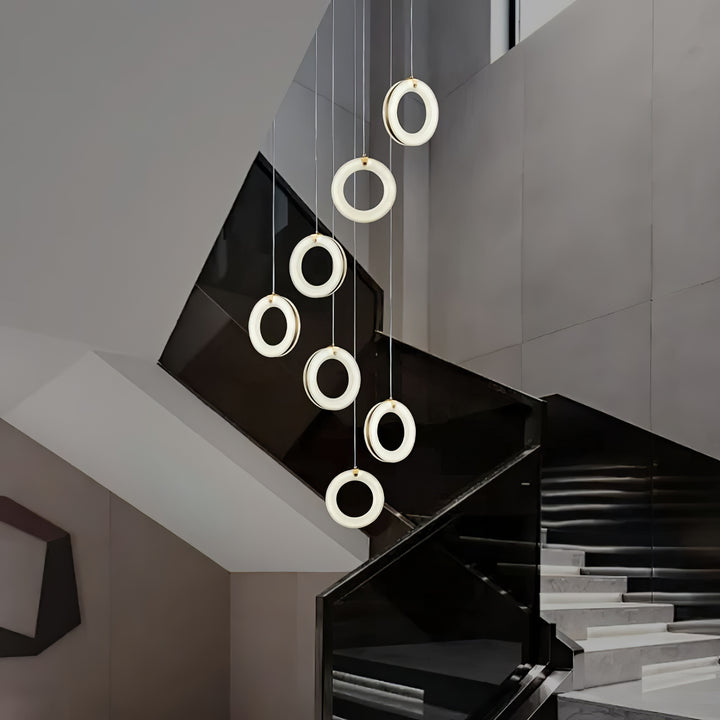 Alabaster Ring Pendant Light - Vakkerlight