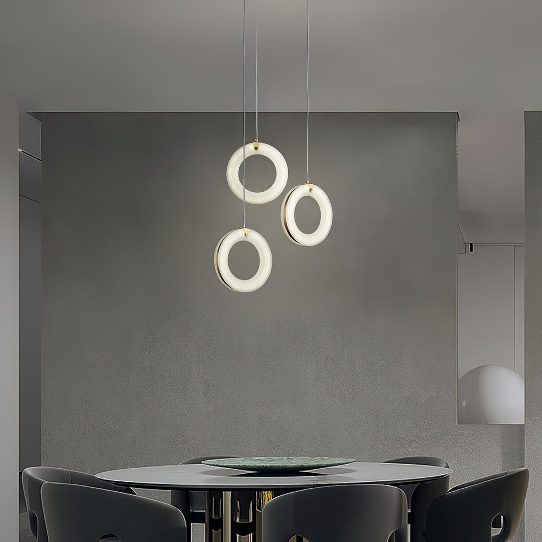 Alabaster Ring Pendant Light - Vakkerlight