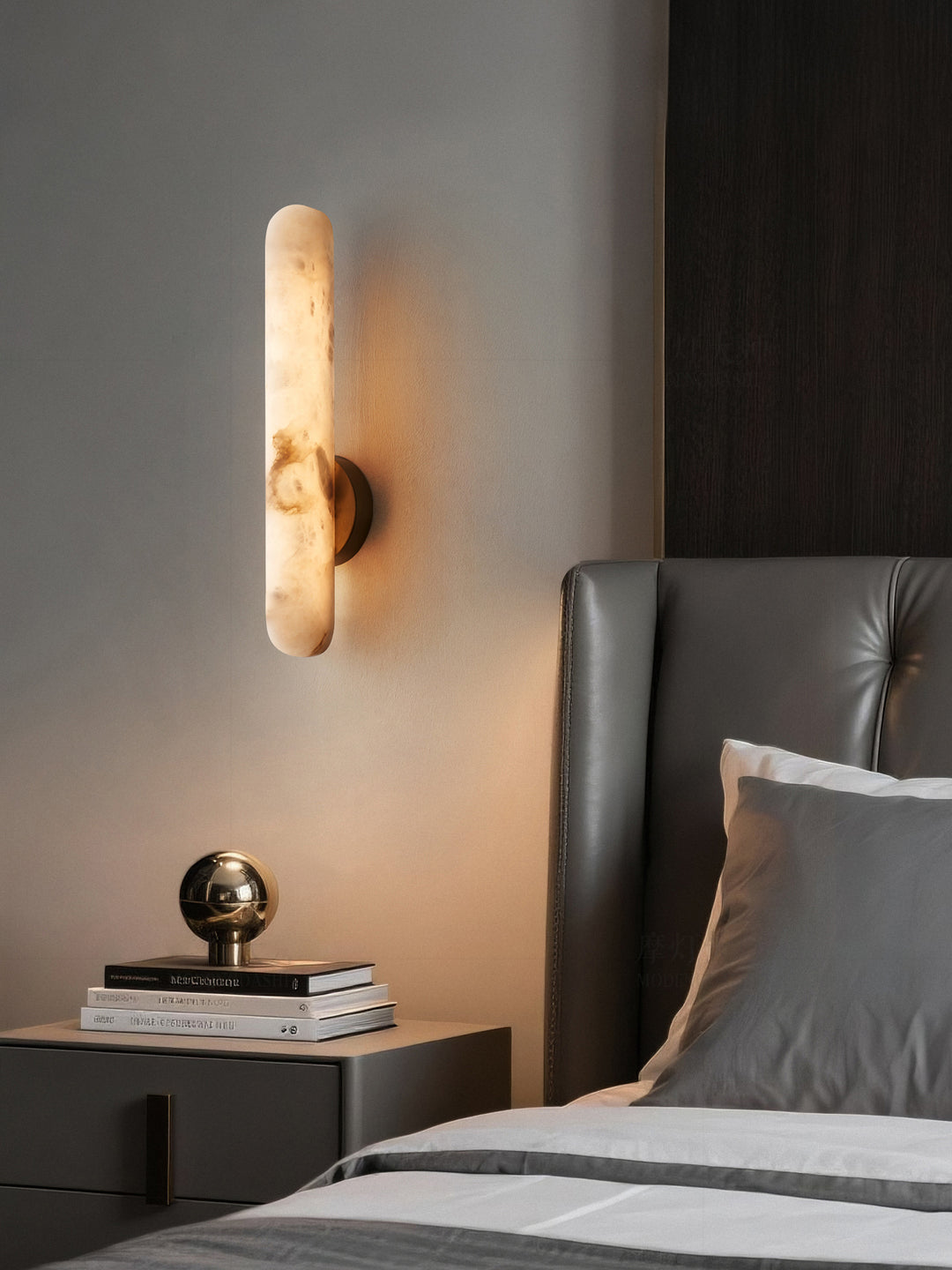 Alabaster Rod Sconce - Vakkerlight