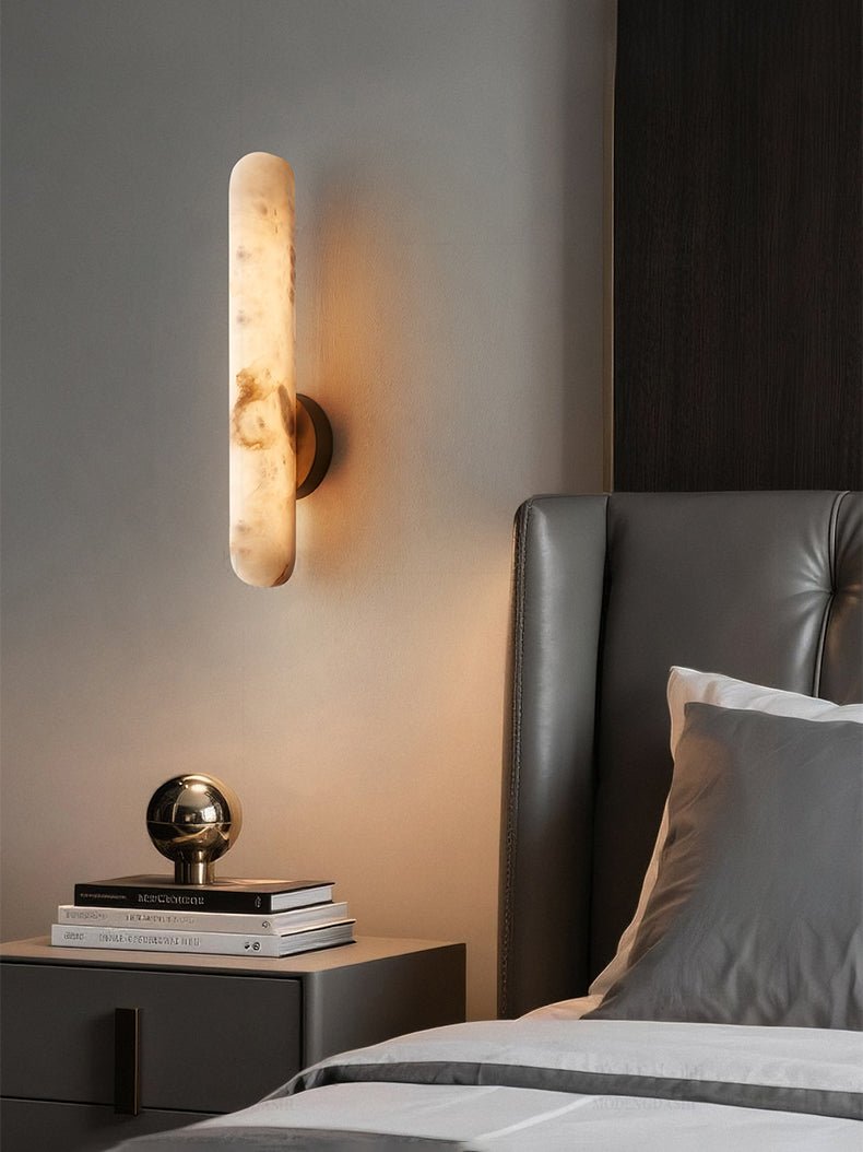Alabaster Rod Sconce - Vakkerlight