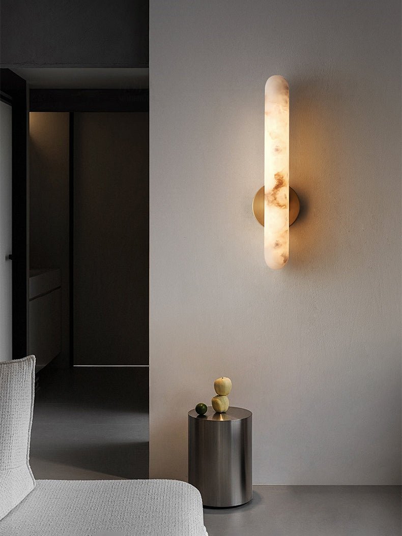 Alabaster Rod Sconce - Vakkerlight