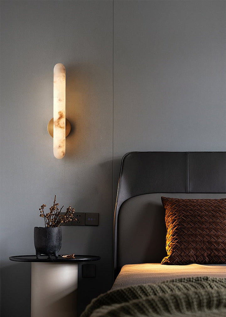 Alabaster Rod Sconce - Vakkerlight