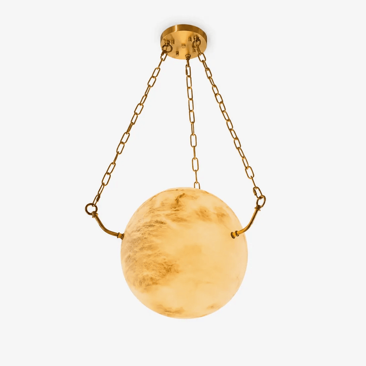 Alabaster Sphere Pendant Lamp - Vakkerlight