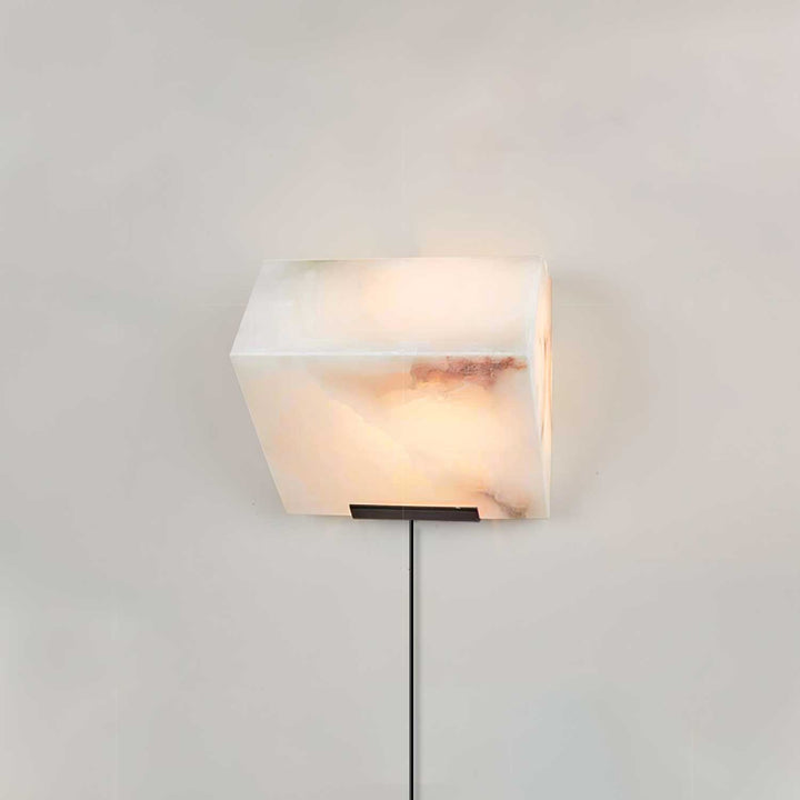 Alabaster Staircase Plug - in Wall Lamp - Vakkerlight