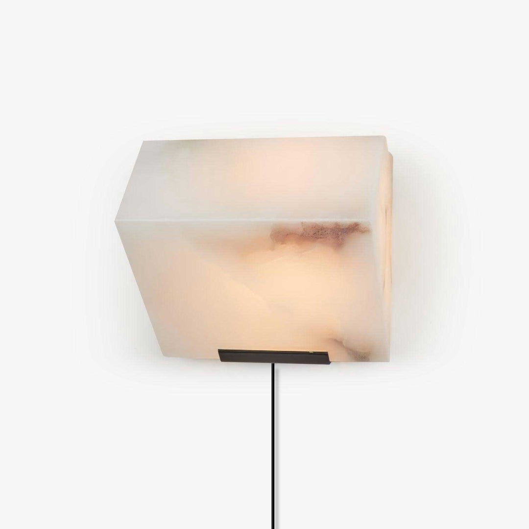 Alabaster Staircase Plug - in Wall Lamp - Vakkerlight