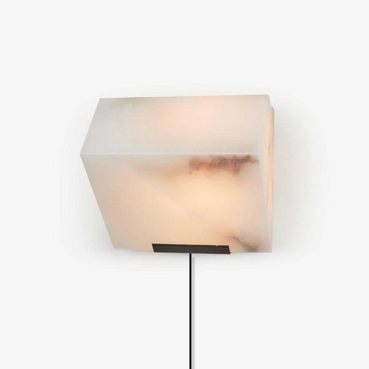 Alabaster Staircase Plug - in Wall Lamp - Vakkerlight