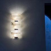 Alabaster Staircase Wall Lamp - Vakkerlight