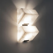 Alabaster Staircase Wall Lamp