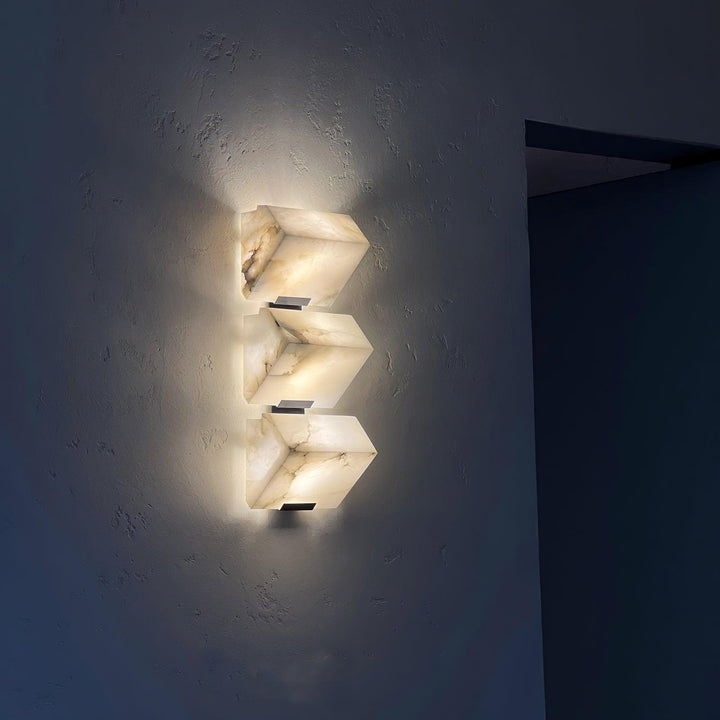 Alabaster Staircase Wall Lamp - Vakkerlight