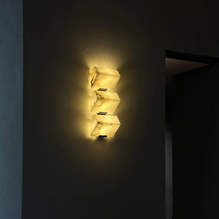 Alabaster Staircase Wall Lamp - Vakkerlight